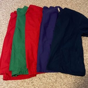 Ladies scrub tops
